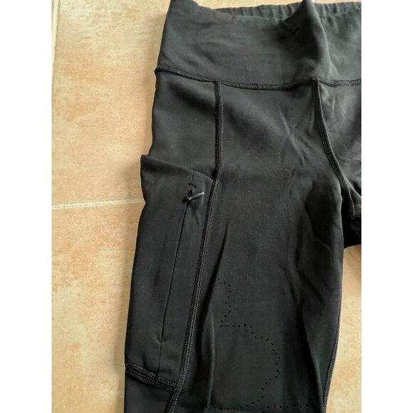 Athleta leggings lasercut design on the front of the legs size S‎ - Picture 7 of 10